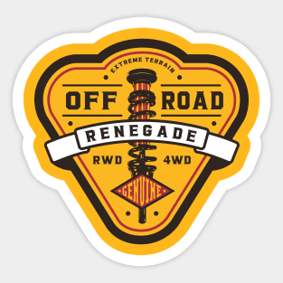 Off Road Renegade Sticker